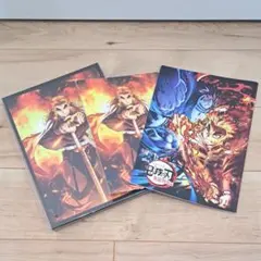 鬼滅の刃 無限列車編 パンフレットセット（映画 劇場版）豪華版・通常版・下敷き