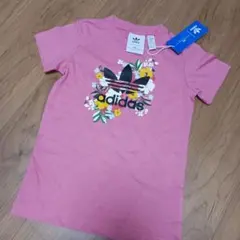 adidas フラワープリント Tシャツ 90