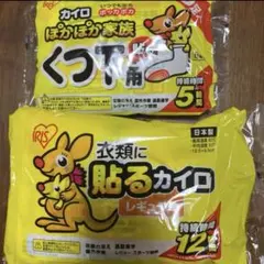 貼るカイロ　靴下に貼るカイロ　衣類に貼るカイロのサムネイル
