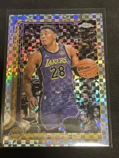 topps chrome 八村塁 X-Fractor