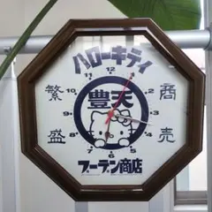【2007年製】SANRIOハローキティ 豊天 ブーデン商店 レトロ調 壁掛時計 2026年最新】ハローキティ 豊天の人気アイテム - メルカリ