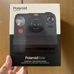Polaroid Now ブラック インスタントカメラ 本体