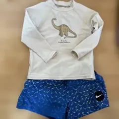 ラッシュガードと水着セット