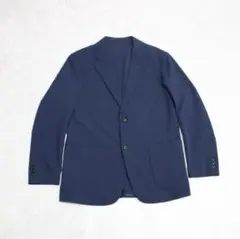 【新品】メンズM 感動ジャケット2WAYストレッチ（シアサッカー・袖丈着丈標準）