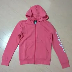 ピンクパーカー トップス