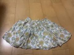 プティマイン　花柄　スカート　120