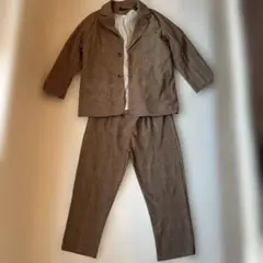 ブラウン スーツセット 120cm