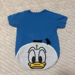 ベビーロンパース　半袖　ドナルド　ディズニー　80 ベビードール