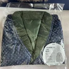 NITORI 洗える羽毛ベスト ドット柄 フリーサイズ