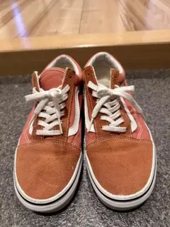 vans oldschool 23.5cm スエード オレンジ