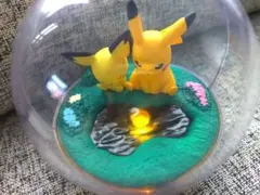ポケモン テラリウム風フィギュア ピカチュウといっしょ！ ピカチュウ