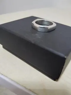 GUCCI　SV925シルバーヘキサゴンリング13号