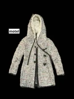 archive 00s フーディファーダッフルコート y2k フェアリーコア