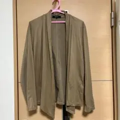 COMME CA ISM ベージュ カーディガン Mのサムネイル