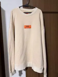 UNIVERSAL OVERALL ベージュ スウェット　トレーナー　Mサイズ