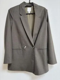 【SUSHI様専用】H&M テーラードジャケット L ブラウン系