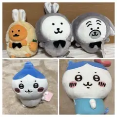 ナガノのくま　ちいかわ　ぬいぐるみ５つセット ※引っ越しのため、5/5までの出品
