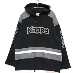 【カッパ】トップス/フード付きパーカー/ブラック/メンズMのサムネイル