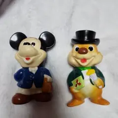 昭和レトロ☆三菱銀行　ディズニー貯金箱☆