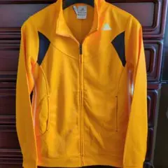 adidas イエロー ジャージ ジッパー付きのサムネイル