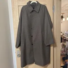 [美品]大きいサイズ　GU ガンクラブチェックトレンチコート