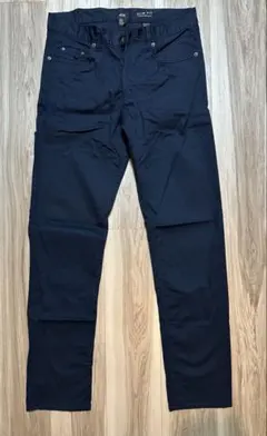 【H&M】SLIM FIT パンツ ネイビー（US30 / S〜M相当）