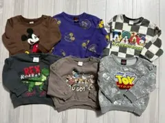 値下げしました！男の子　ディズニー　トレーナー　まとめ売り