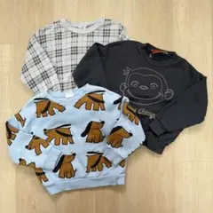 110トレーナー 裏起毛 男の子