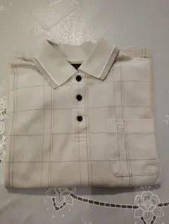 GIANNI VALENTINO 長袖 ポロシャツ チェック柄