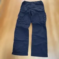 UNIQLO キッズナイロンカーゴパンツ　黒　140