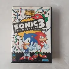 SONIC 3 THE HEDGEHOG カートリッジ