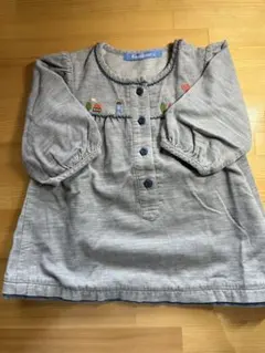 新品 familiar ワンピース ピーターラビット ファミリア 花柄 春服 