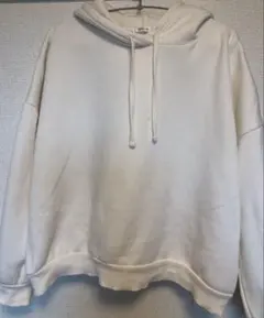 ハニーズ　ホワイトパーカー　Lサイズのサムネイル