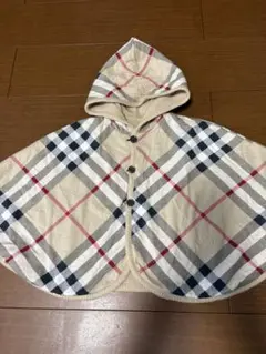 バーバリー　リバーシブル　ポンチョ