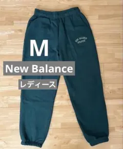 New balance ロングパンツ Wグラフィックフレンチテリーパンツ M