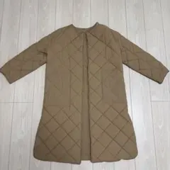 Mila Owen ミラオーウェン　ベージュ キルティングコート
