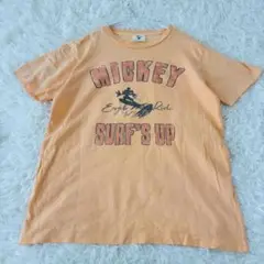 GU ディズニー ミッキー サーフTシャツ S（A216）