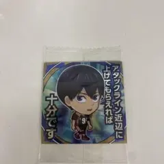 ハイキュー　シールウエハース　影山飛雄