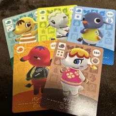 amiiboカード　ティーナ　エレフィン　ヒュージ　パンクス　サリー