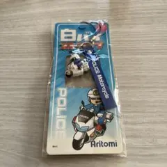 POLICE Motorcycle 白バイストラップ Aritomi