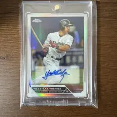 吉田正尚 2023 Topps Chrome Update ルーキー サイン - メルカリ