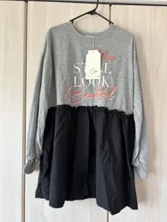 LOGOS DAYS しまむら Lサイズ 長袖 チュニック 未使用タグ付き