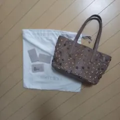 JIMMY CHOO　ジミーチュウ　ソフィア　スタッズ　トートバッグ　グレージュのサムネイル