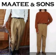 23AW MAATEE ＆ SONS 俺のチノ【2】