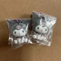 サンリオ　ふわわフロッキーマスコット　クロミ　ガチャガチャ　カプセルトイ