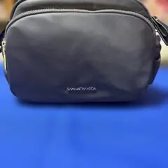 Samantha Vega リボン付きショルダーバッグ グレー後日発送