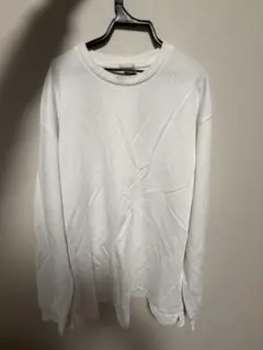 GU ホワイト 長袖 Tシャツ