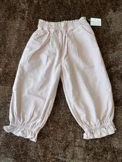 【新品未使用】キッズ　女の子8分丈ズボン　130㎝