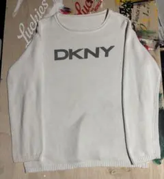 DKNY クルーネック コットン ダナキャラン 古着