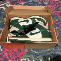 Nike Dunk High ホワイト/クローバー 9.5